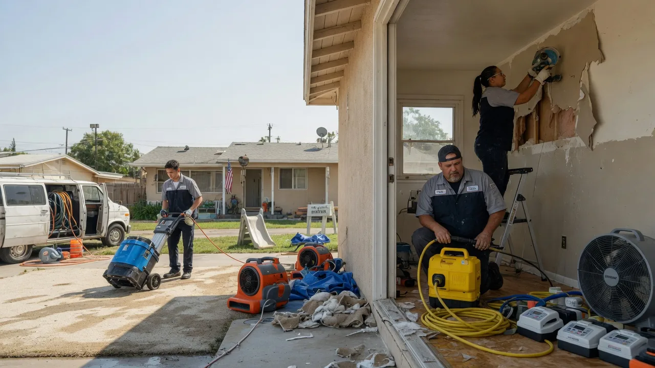 Water Damage Restoration in Hidalgo, IL near me